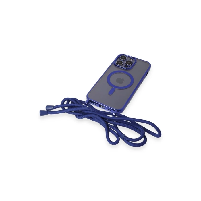 Newface iPhone 14 Pro Kılıf Divo Lazer Askılı Magsafe Kapak