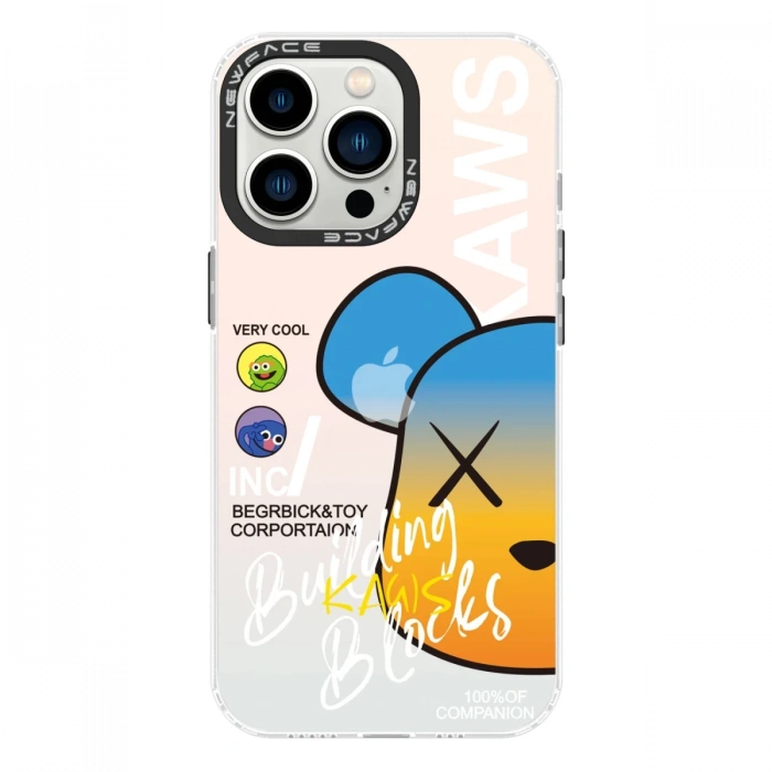 Newface iPhone 14 Pro Kılıf Estoril Desenli Kapak