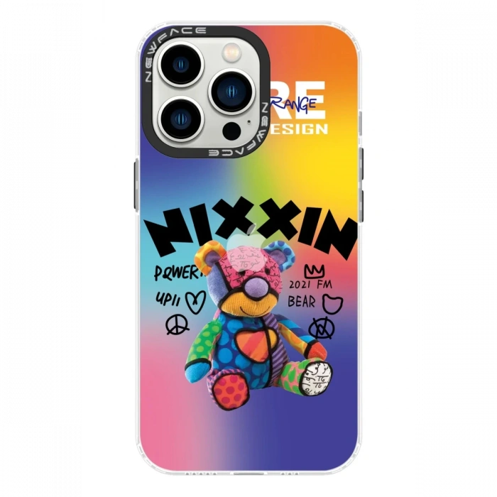 Newface iPhone 14 Pro Kılıf Estoril Desenli Kapak