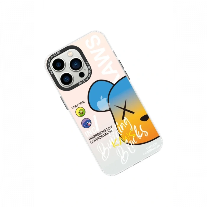 Newface iPhone 14 Pro Kılıf Estoril Desenli Kapak