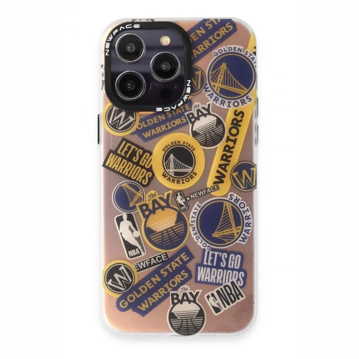 Newface iPhone 14 Pro Kılıf Estoril Desenli Kapak
