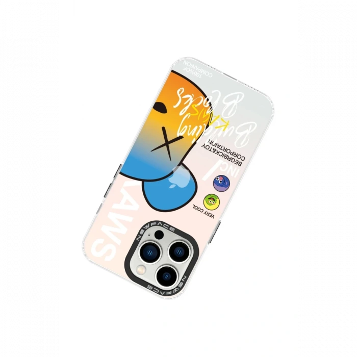 Newface iPhone 14 Pro Kılıf Estoril Desenli Kapak