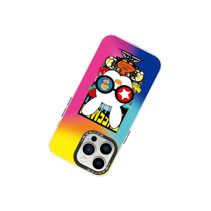 Newface iPhone 14 Pro Kılıf Estoril Desenli Kapak