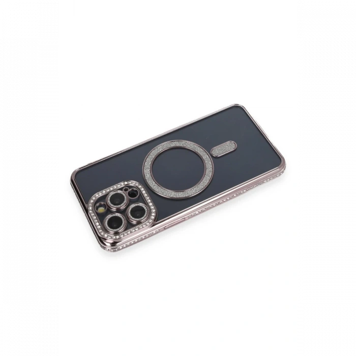 Newface iPhone 14 Pro Kılıf Joke Simli Magneticsafe Kılıf