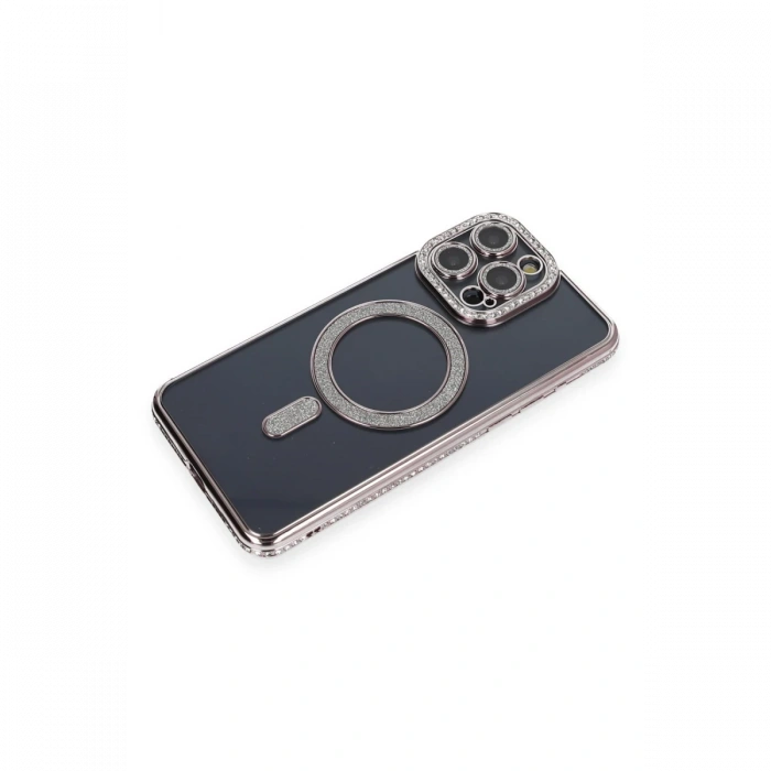 Newface iPhone 14 Pro Kılıf Joke Simli Magneticsafe Kılıf