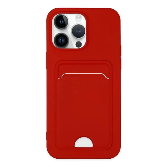 Newface iPhone 14 Pro Kılıf Kelvin Kartvizitli Silikon