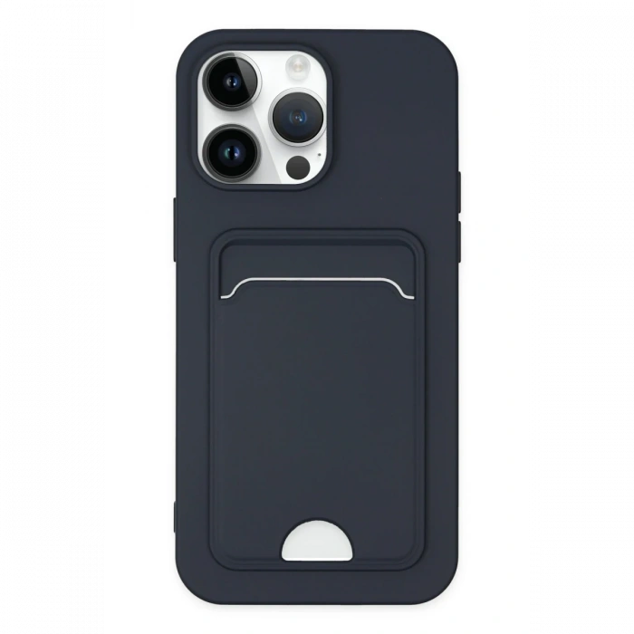 Newface iPhone 14 Pro Kılıf Kelvin Kartvizitli Silikon