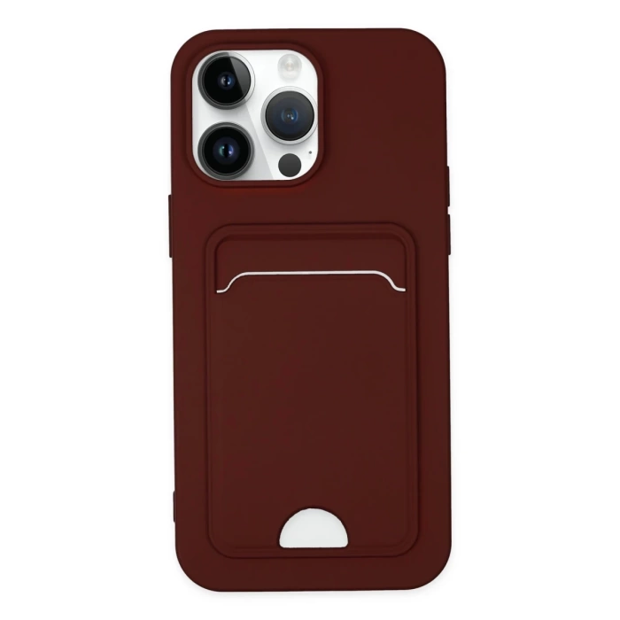 Newface iPhone 14 Pro Kılıf Kelvin Kartvizitli Silikon