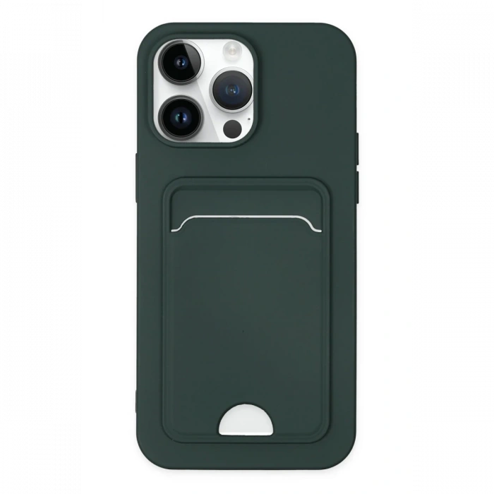 Newface iPhone 14 Pro Kılıf Kelvin Kartvizitli Silikon