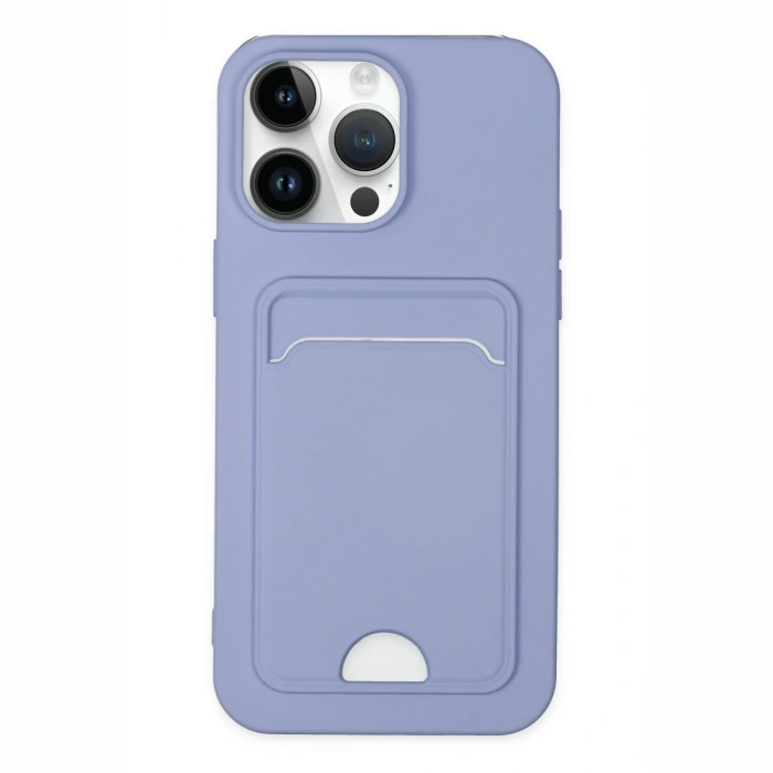 Newface iPhone 14 Pro Kılıf Kelvin Kartvizitli Silikon
