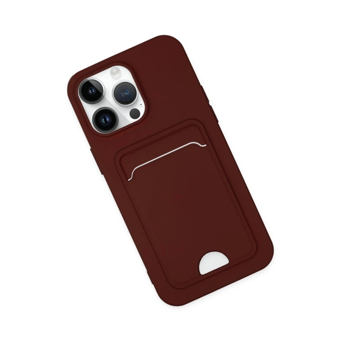 Newface iPhone 14 Pro Kılıf Kelvin Kartvizitli Silikon