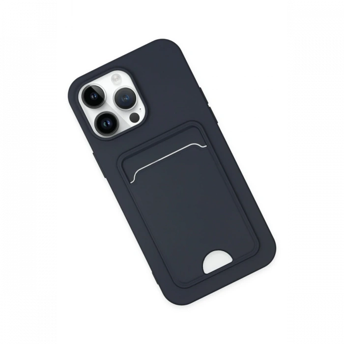 Newface iPhone 14 Pro Kılıf Kelvin Kartvizitli Silikon