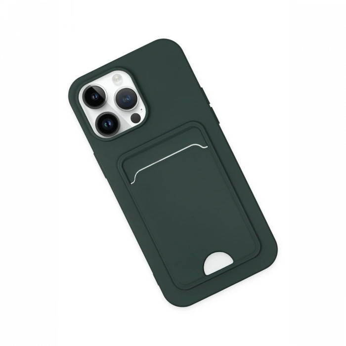 Newface iPhone 14 Pro Kılıf Kelvin Kartvizitli Silikon
