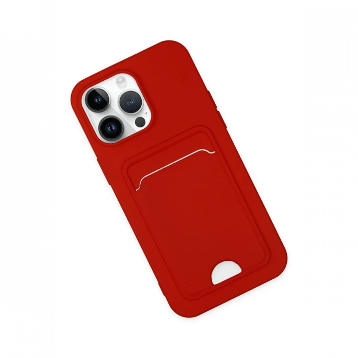 Newface iPhone 14 Pro Kılıf Kelvin Kartvizitli Silikon