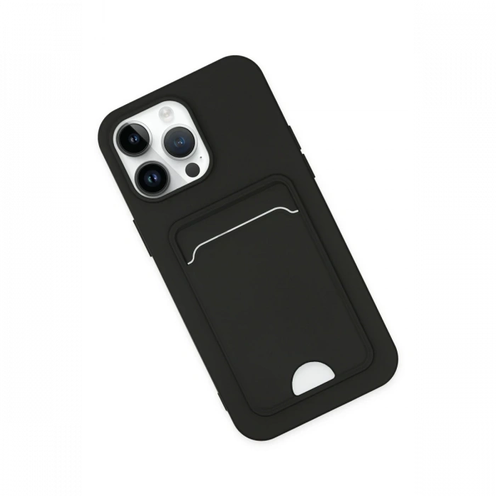 Newface iPhone 14 Pro Kılıf Kelvin Kartvizitli Silikon