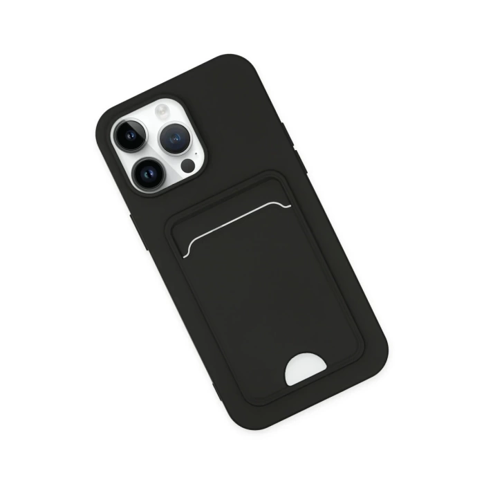 Newface iPhone 14 Pro Kılıf Kelvin Kartvizitli Silikon