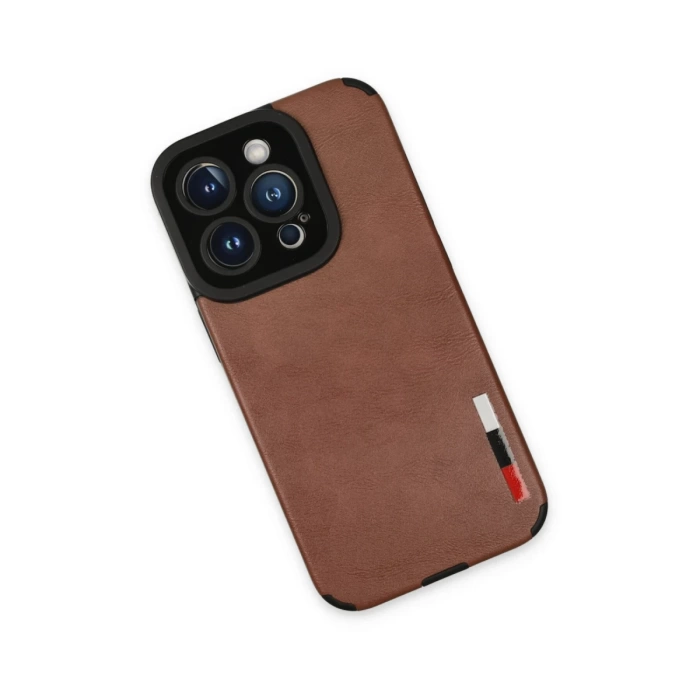 Newface iPhone 14 Pro Kılıf Loop Deri Silikon