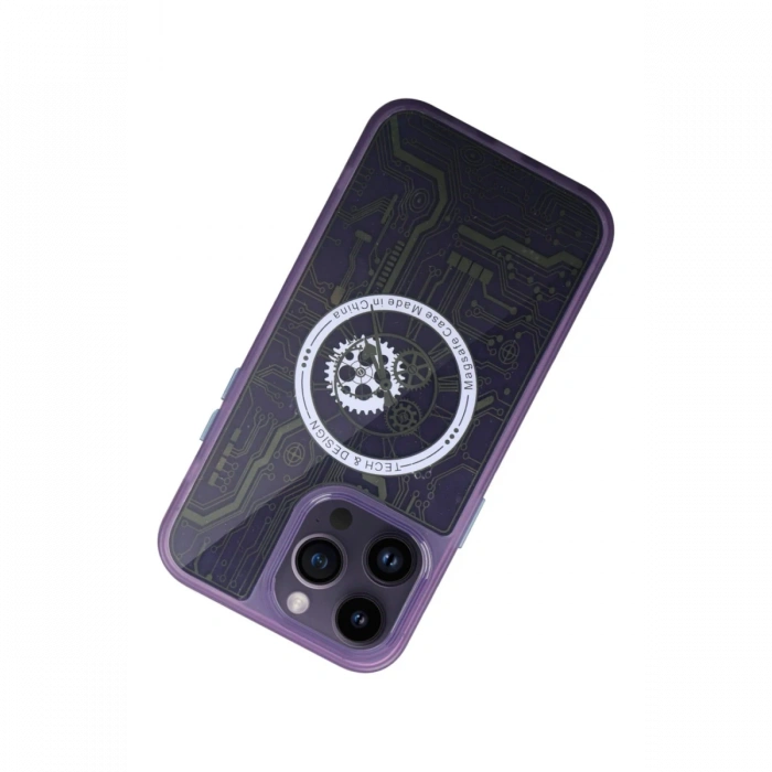 Newface iPhone 14 Pro Kılıf Magic Magneticsafe Silikon