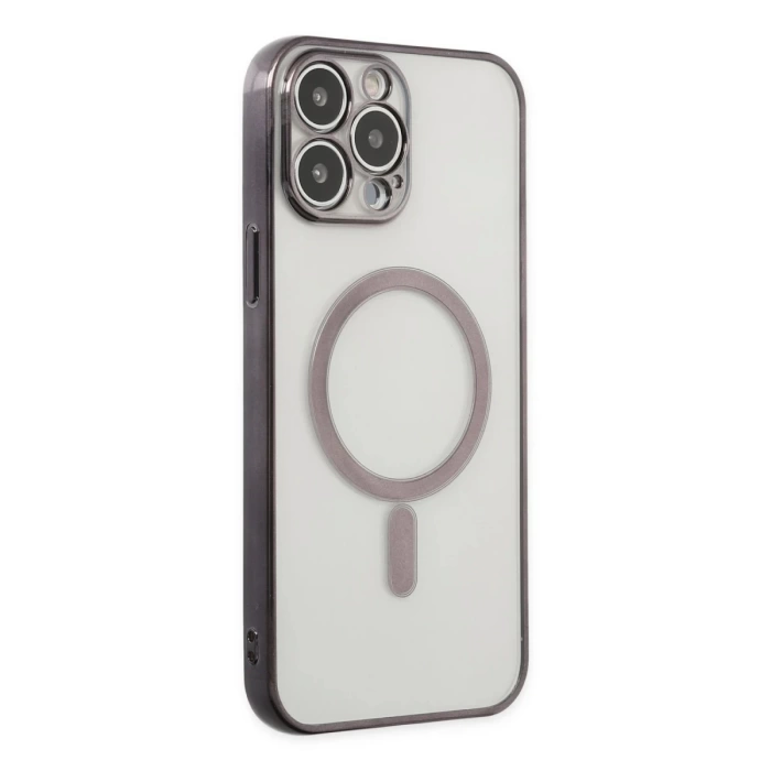 Newface iPhone 14 Pro Kılıf Magneticsafe Lazer Silikon