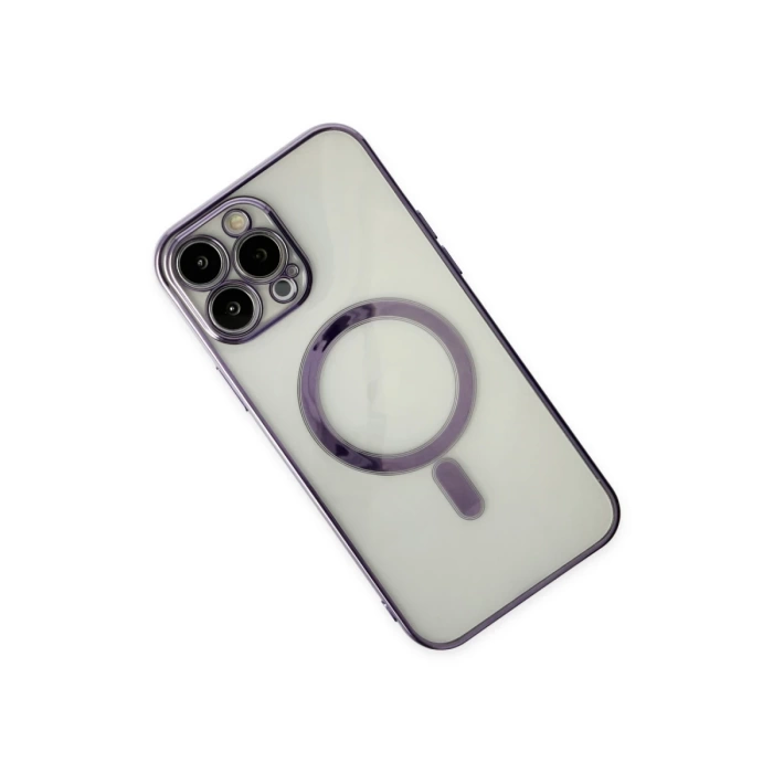 Newface iPhone 14 Pro Kılıf Magneticsafe Lazer Silikon