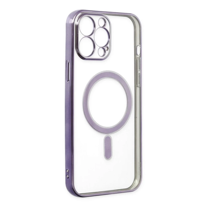 Newface iPhone 14 Pro Kılıf Magneticsafe Lazer Silikon