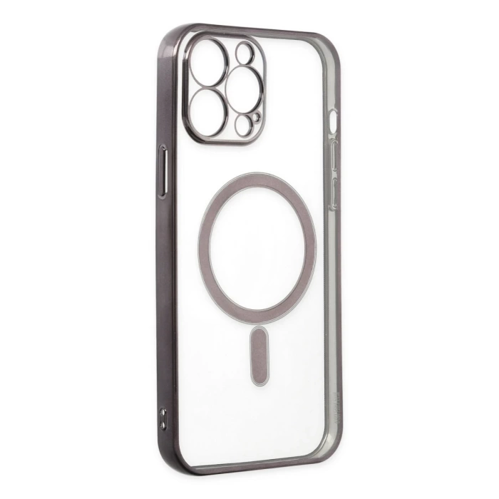 Newface iPhone 14 Pro Kılıf Magneticsafe Lazer Silikon