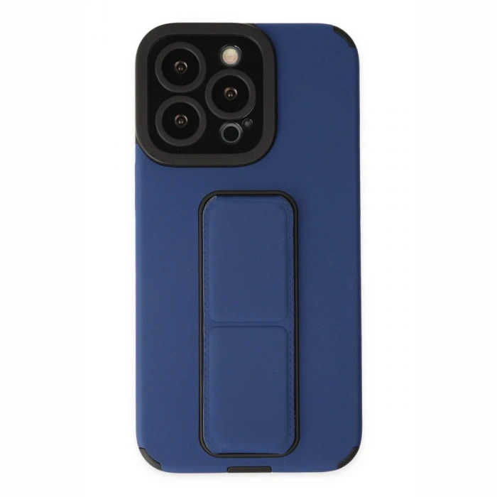 Newface iPhone 14 Pro Kılıf Mega Standlı Silikon