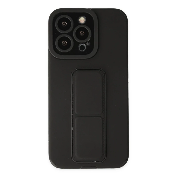 Newface iPhone 14 Pro Kılıf Mega Standlı Silikon