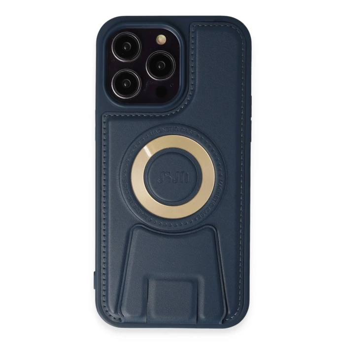 Newface iPhone 14 Pro Kılıf Merkür Magneticsafe Standlı Kapak