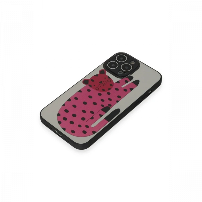 Newface iPhone 14 Pro Kılıf Mirror Desenli Kapak