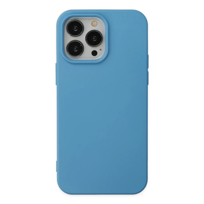 Newface iPhone 14 Pro Kılıf Nano içi Kadife Silikon