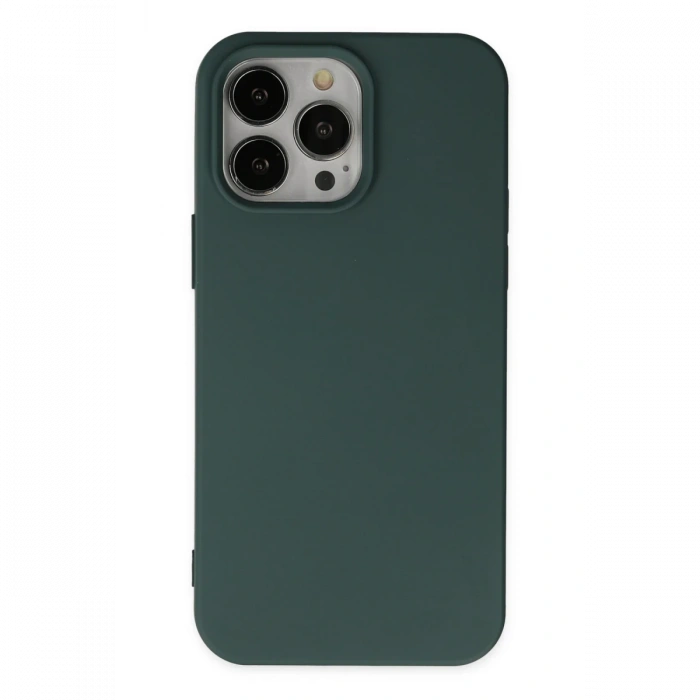 Newface iPhone 14 Pro Kılıf Nano içi Kadife Silikon