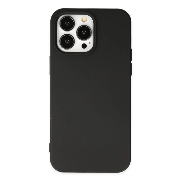Newface iPhone 14 Pro Kılıf Nano içi Kadife Silikon