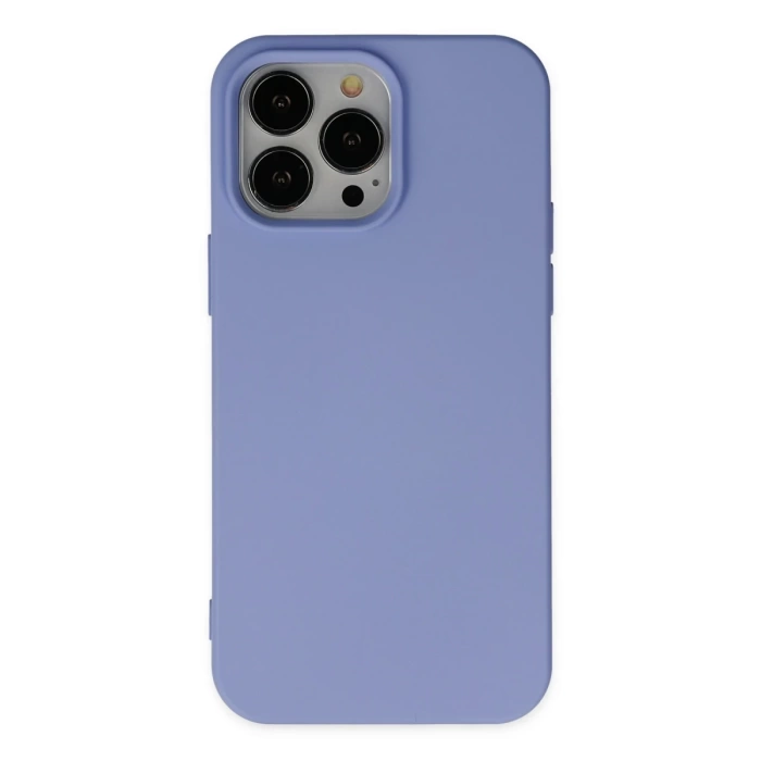 Newface iPhone 14 Pro Kılıf Nano içi Kadife Silikon