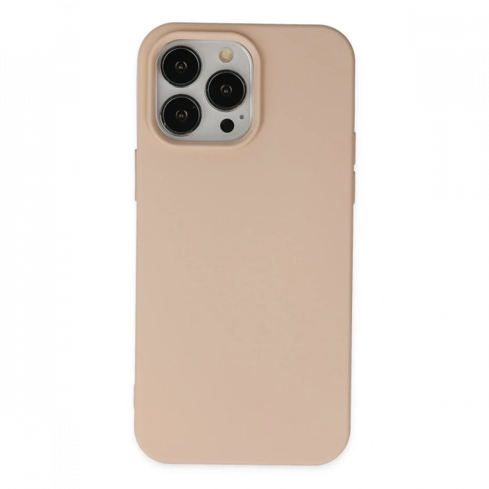 Newface iPhone 14 Pro Kılıf Nano içi Kadife Silikon