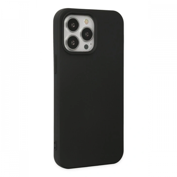 Newface iPhone 14 Pro Kılıf Nano içi Kadife Silikon