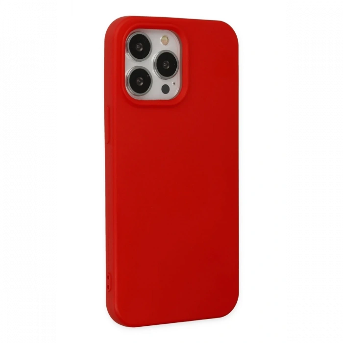 Newface iPhone 14 Pro Kılıf Nano içi Kadife Silikon
