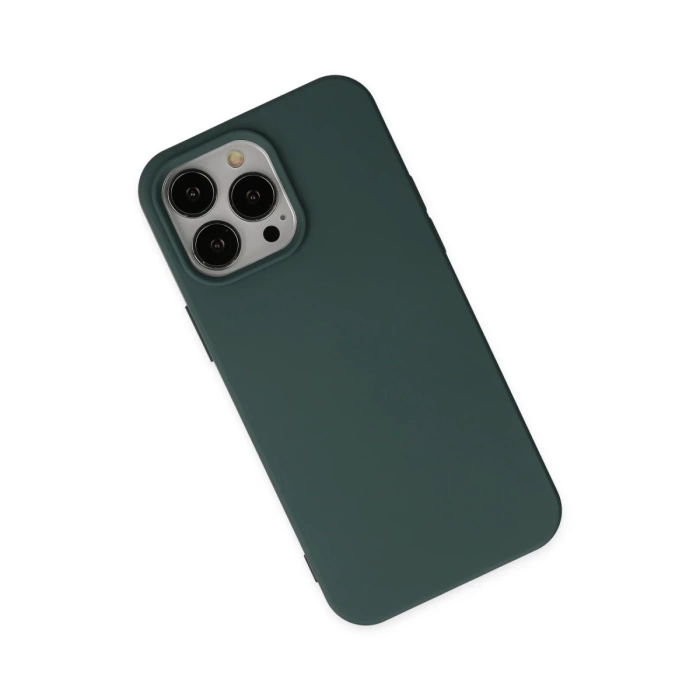 Newface iPhone 14 Pro Kılıf Nano içi Kadife Silikon