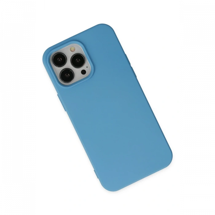 Newface iPhone 14 Pro Kılıf Nano içi Kadife Silikon