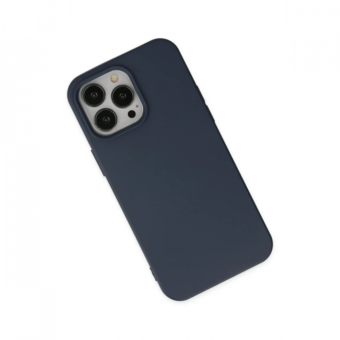 Newface iPhone 14 Pro Kılıf Nano içi Kadife Silikon