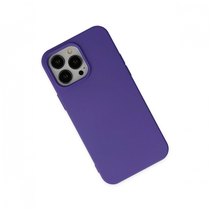 Newface iPhone 14 Pro Kılıf Nano içi Kadife Silikon