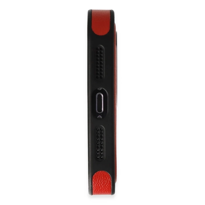 Newface iPhone 14 Pro Kılıf Ozzi Magsafe Deri Kapak