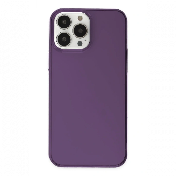 Newface iPhone 14 Pro Kılıf Pc Sert Şeffaf Kapak