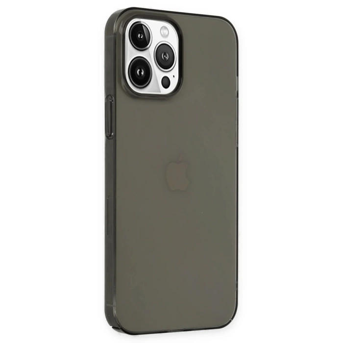 Newface iPhone 14 Pro Kılıf Pc Sert Şeffaf Kapak