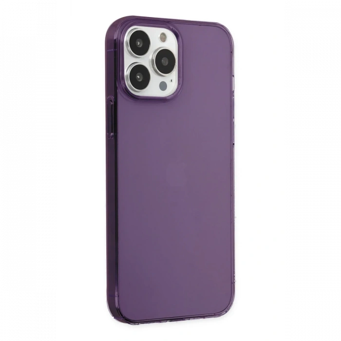 Newface iPhone 14 Pro Kılıf Pc Sert Şeffaf Kapak