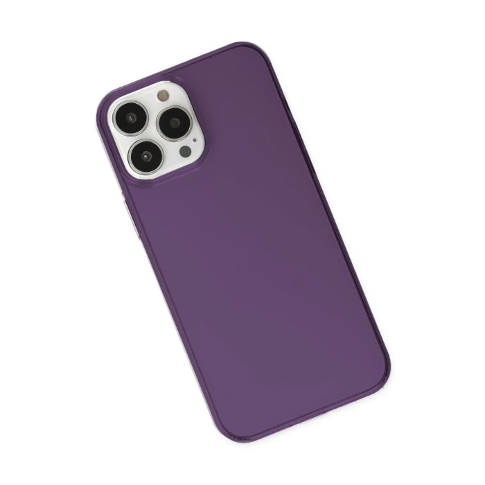 Newface iPhone 14 Pro Kılıf Pc Sert Şeffaf Kapak