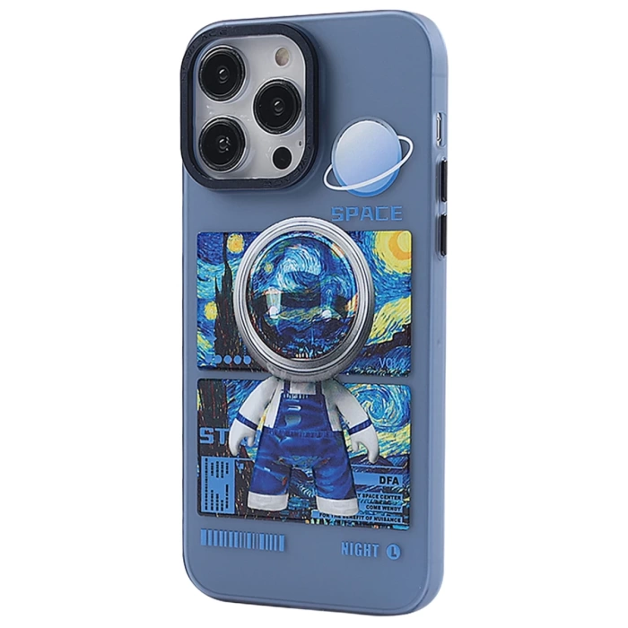 Newface iPhone 14 Pro Kılıf Prada Desenli Kapak