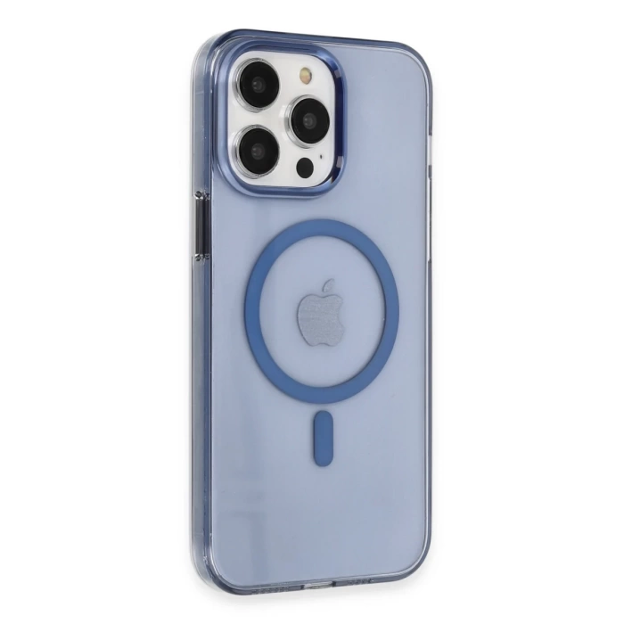 Newface iPhone 14 Pro Kılıf Tron Şeffaf Magsafe Kapak