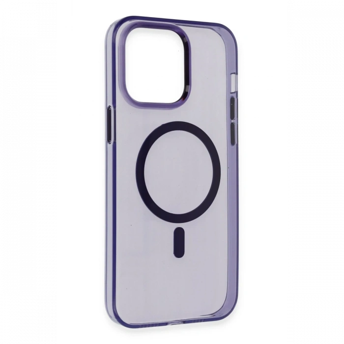 Newface iPhone 14 Pro Kılıf Tron Şeffaf Magsafe Kapak