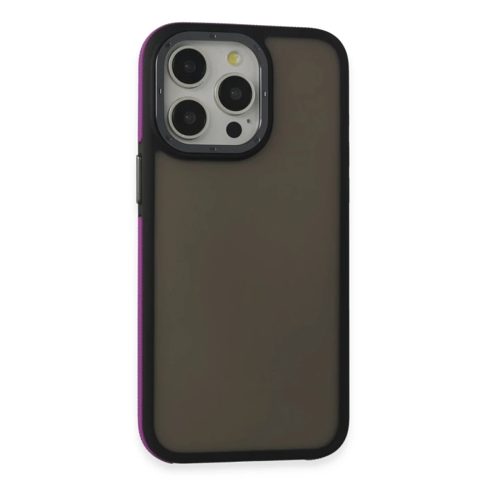 Newface iPhone 14 Pro Max Harvel Kapak - Derin Mor